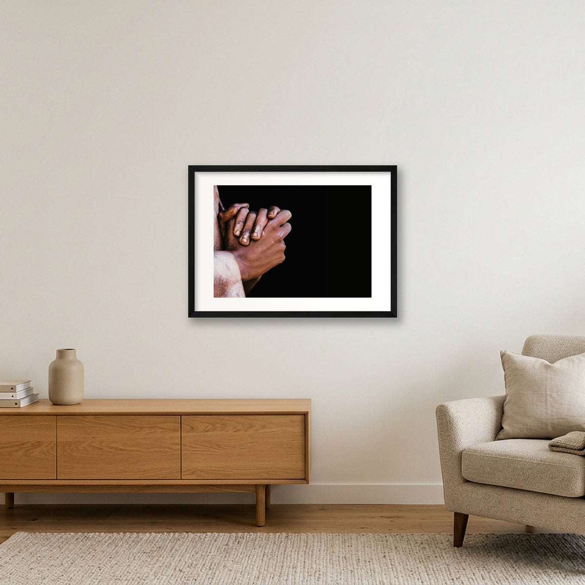 7  — 59×42cm, 23×17" Black Frame
