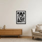 1892 — A3 (30×42cm, 12×17") Black Frame