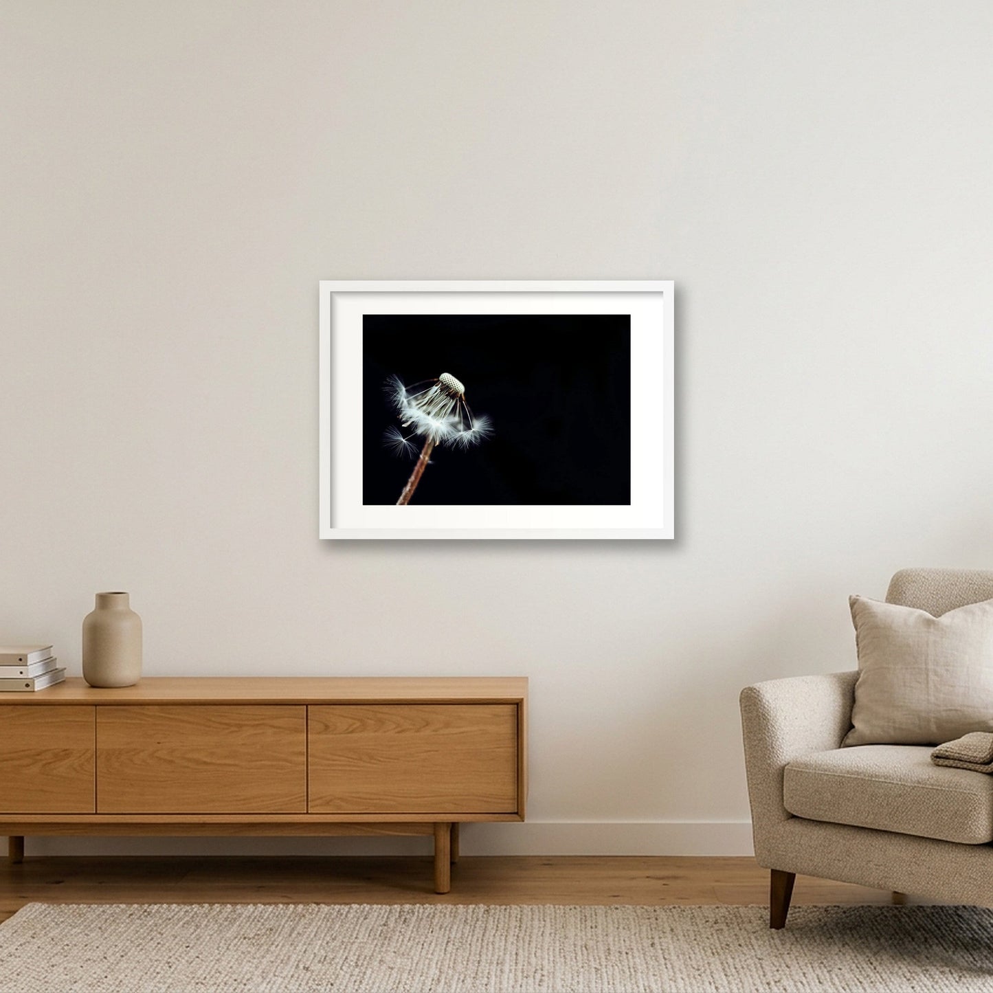 24 — 59×42cm, 23×17" White Frame