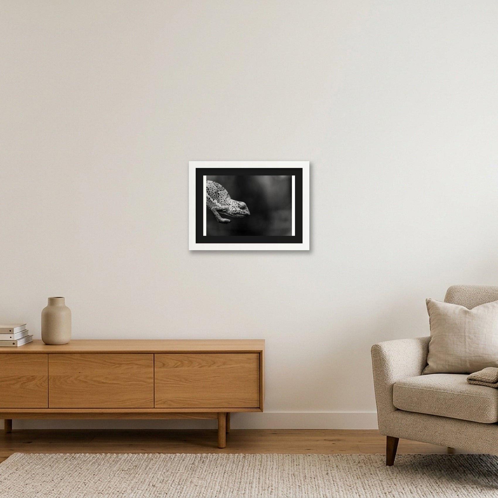 1851 — A4 (30×21cm, 12×8") White Frame
