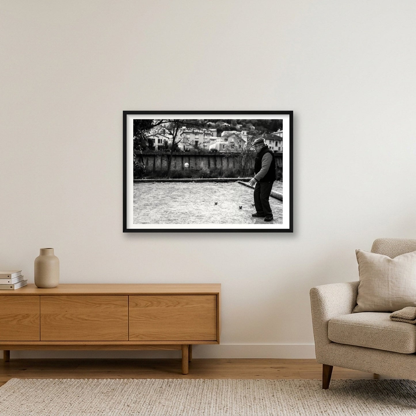 1889 — 84×59cm, 33×23" Black Frame