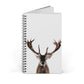 Spiral Notebook Deer Lover Gift Wildlife Journal Nature Writing Diary Cabin Desk Companion Forest Stationery Hunter Present Outdoor Notes