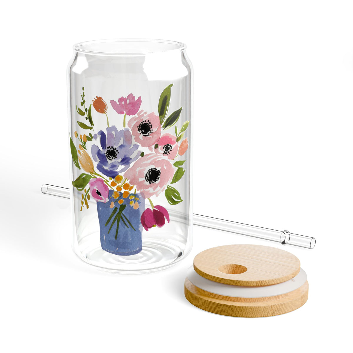 Sipper Glass Tea Lover Gift Coffee Bar Cup Housewarming Present Kitchen Drinkware Brunch Hostess Surprise For Her Daily Refreshment Birthday