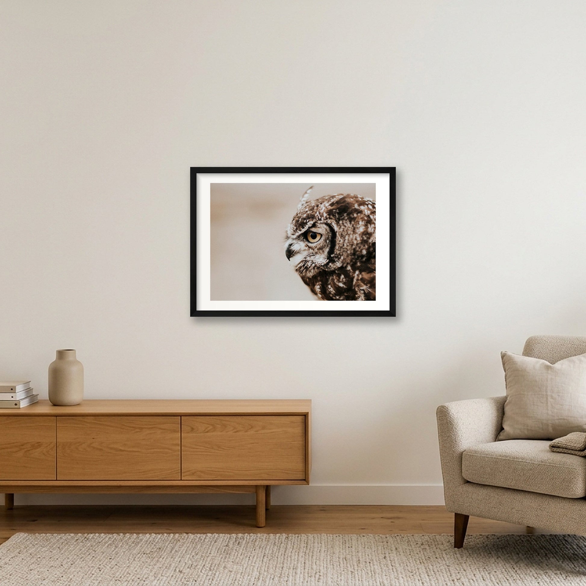 486 — 59×42cm, 23×17" Black Frame