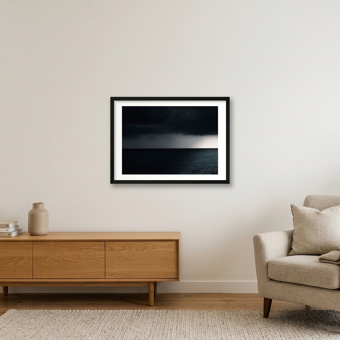 463 — 59×42cm, 23×17" Black Frame