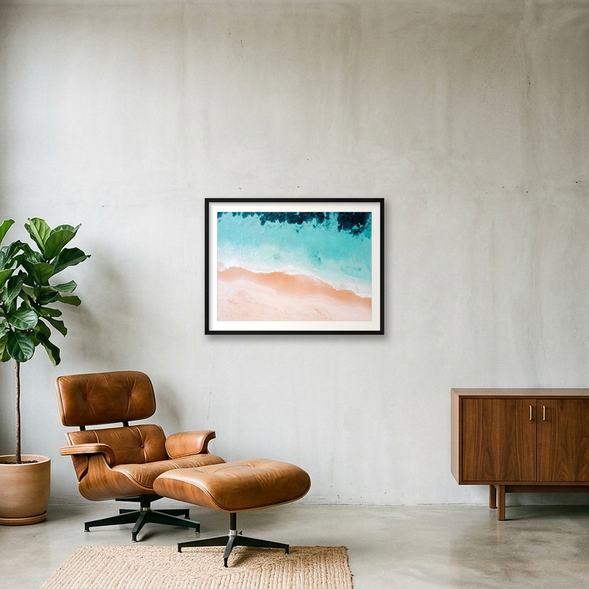 42 — 80×60cm, 31×24" Black Frame