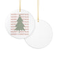Christmas Tree Ornament For New Home Gift Neutral Holiday Keepsake For First Christmas Boho Tree Decor For Mom Gift Sage Green Ornament