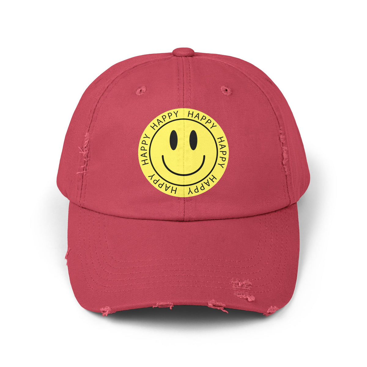 Smiley Face Hat For Festival Outfit Retro Streetwear Happy Aesthetic Fashion Trendy Everyday Casual Style Cap Gift Dad Hat For Summer Outfit