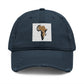 Distressed Dad Hat with Unique Embroidery, Casual Cap for Everyday Wear, Great Gift for Dads and Graduates, Trendy Accessories, [...]