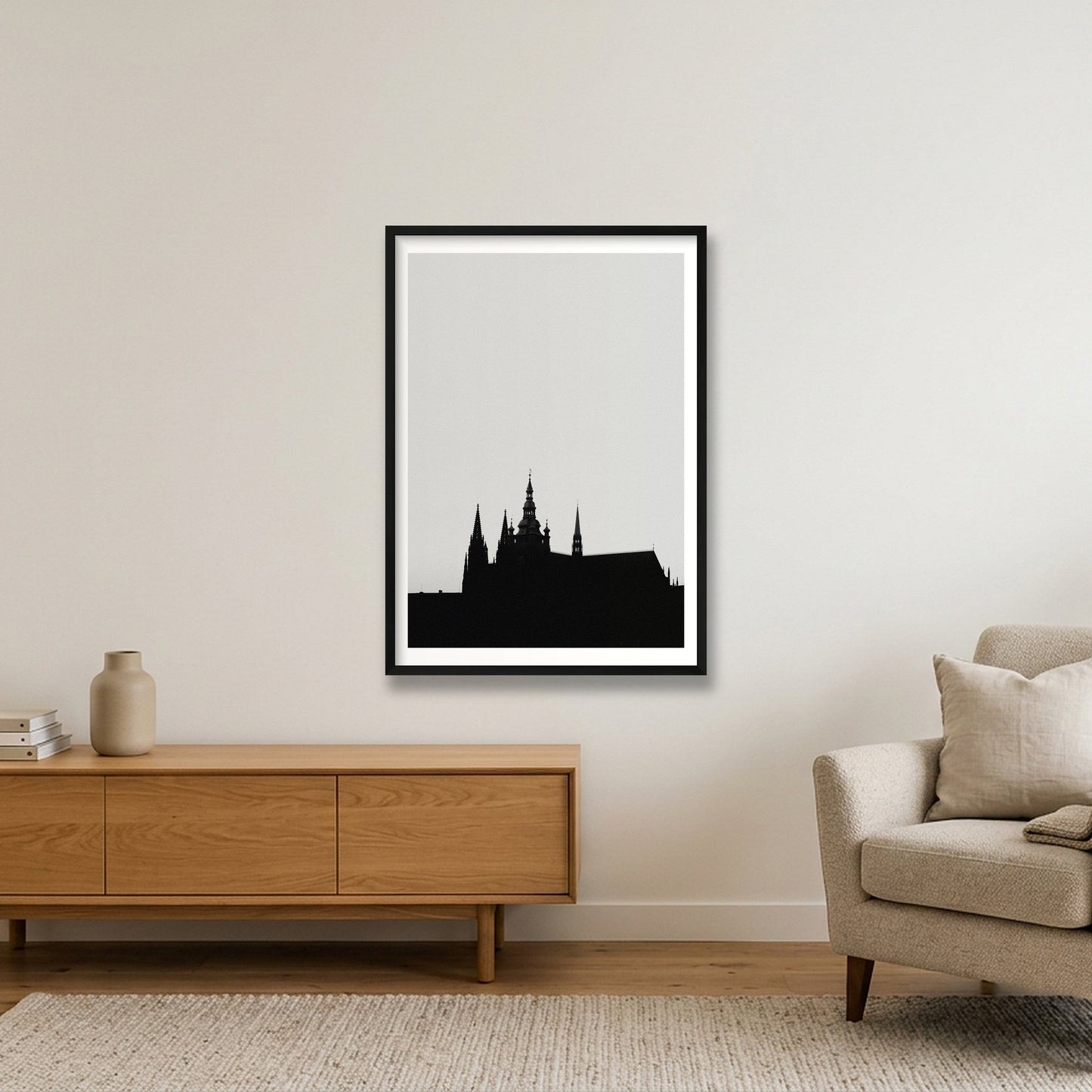 469 — 59×84cm, 23×33" Black Frame