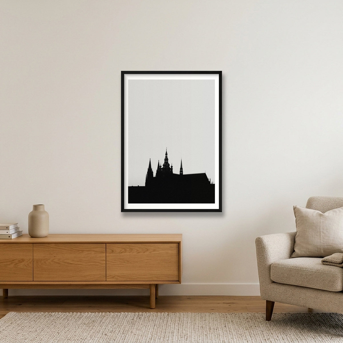 469 — 59×84cm, 23×33" Black Frame