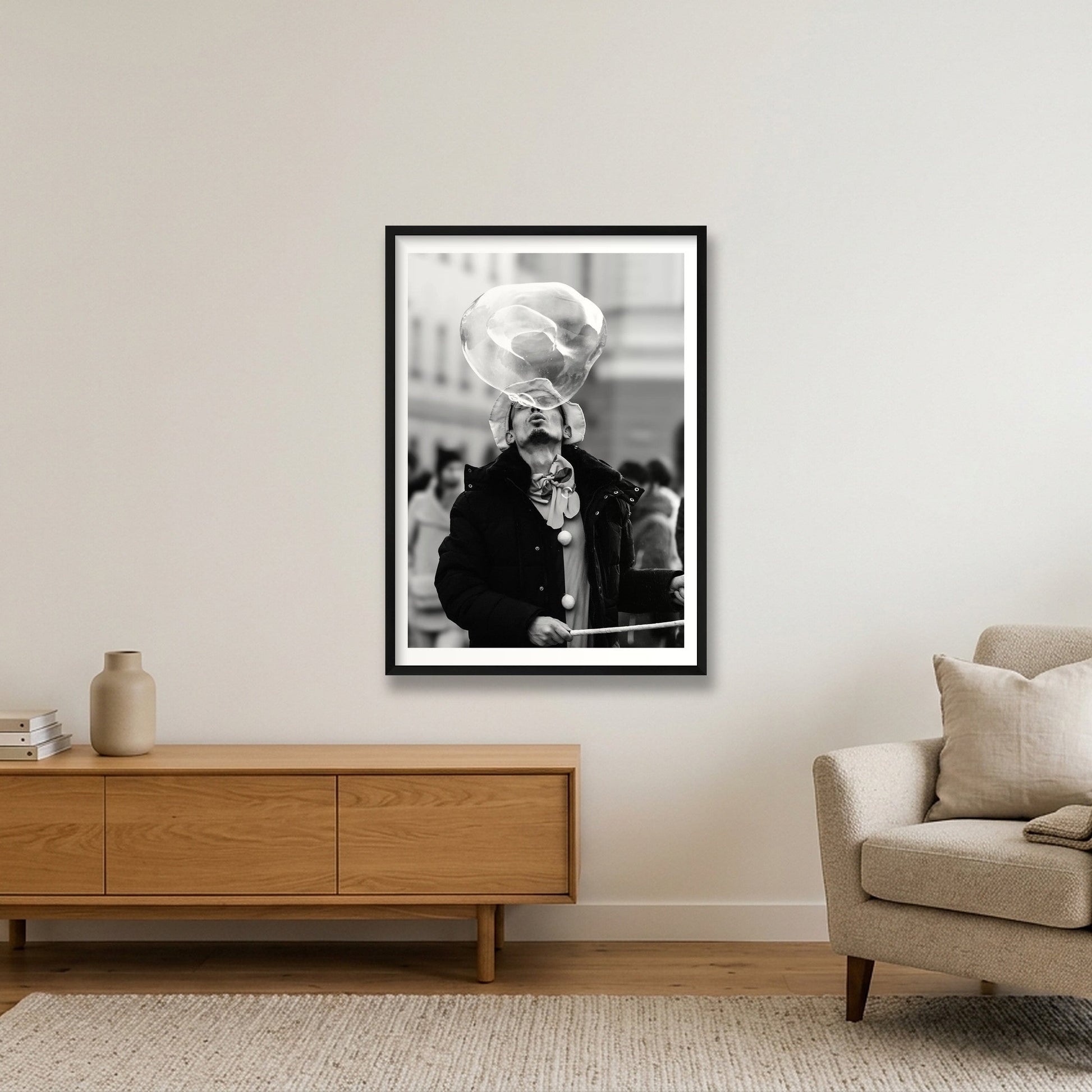 1917 — 59×84cm, 23×33" Black Frame