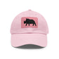 Rhino Patch Hat Pink Baseball Cap Animal Lover Gift Safari Style Hat Cute Aesthetic Cap Gift For Her Wildlife Streetwear Hat South Africa