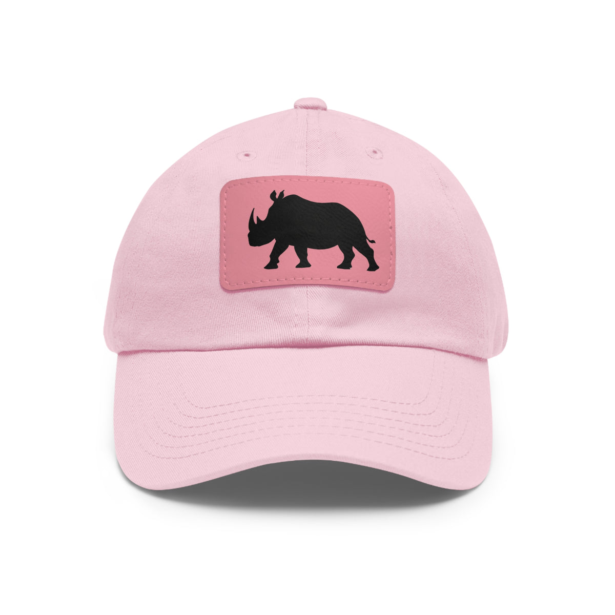 Rhino Patch Hat Pink Baseball Cap Animal Lover Gift Safari Style Hat Cute Aesthetic Cap Gift For Her Wildlife Streetwear Hat South Africa