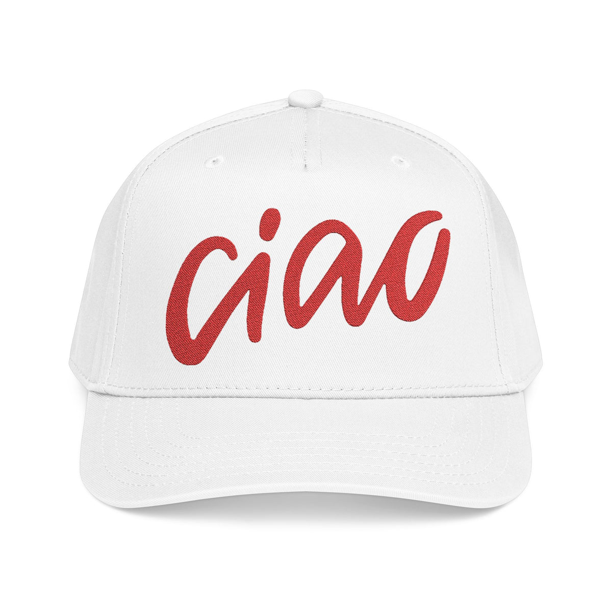 Ciao Embroidered Baseball Cap Gift For His Birthday Italian Aesthetic Hat Amalfi Coast Vacation Gift Cute Europe Travel Snapback Cap For Her