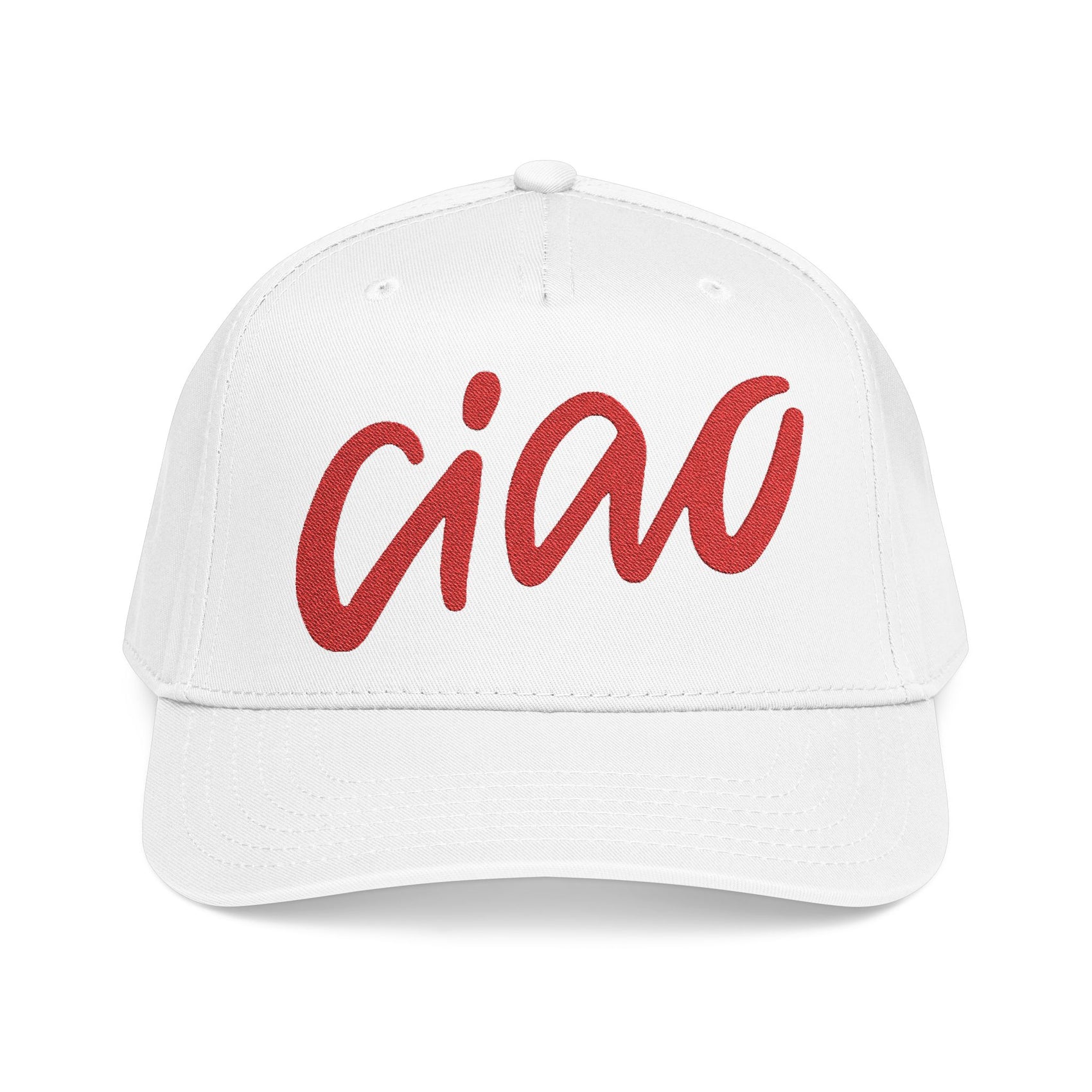 Ciao Embroidered Baseball Cap Gift For His Birthday Italian Aesthetic Hat Amalfi Coast Vacation Gift Cute Europe Travel Snapback Cap For Her