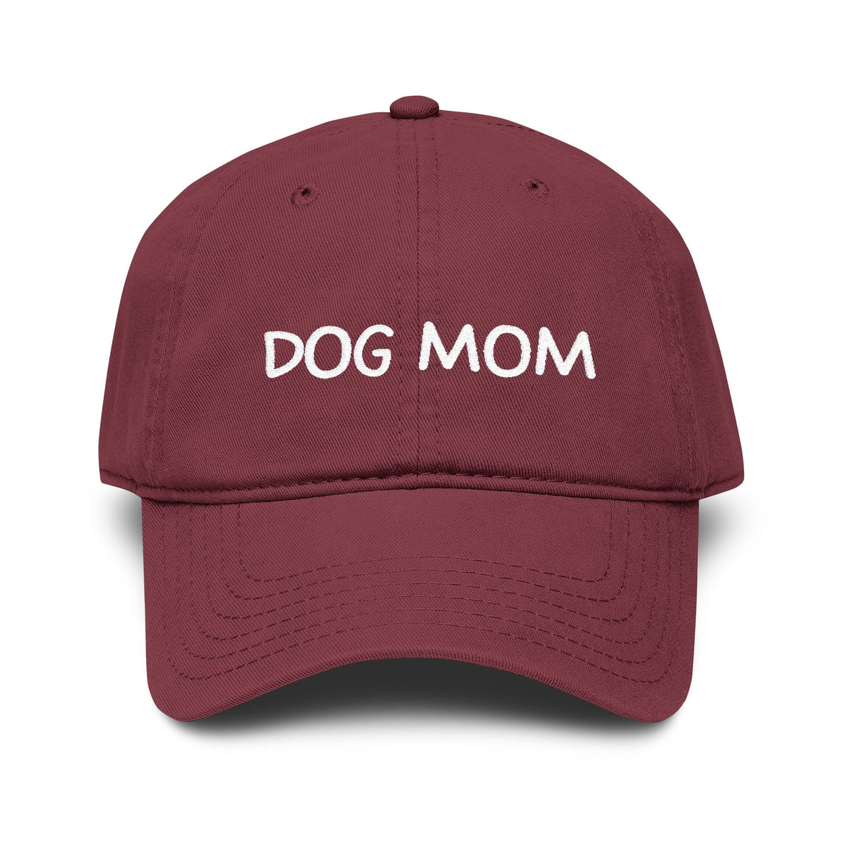 Embroidered Hat Dog Mom Gift For Her Pet Lover Baseball Cap Gift For Dog Lovers Neutral Grey Casual Hat Dog Owner Gift Womens Dog Walk Cap