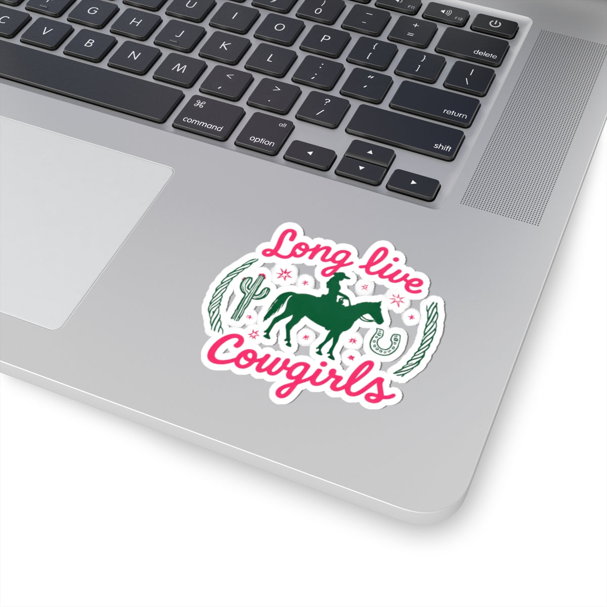 Cowgirl Sticker Western Gift For Her Rodeo Party Favor Horse Lover Decal Bachelorette Keepsake Ranch Style Laptop Accessory Country Present
