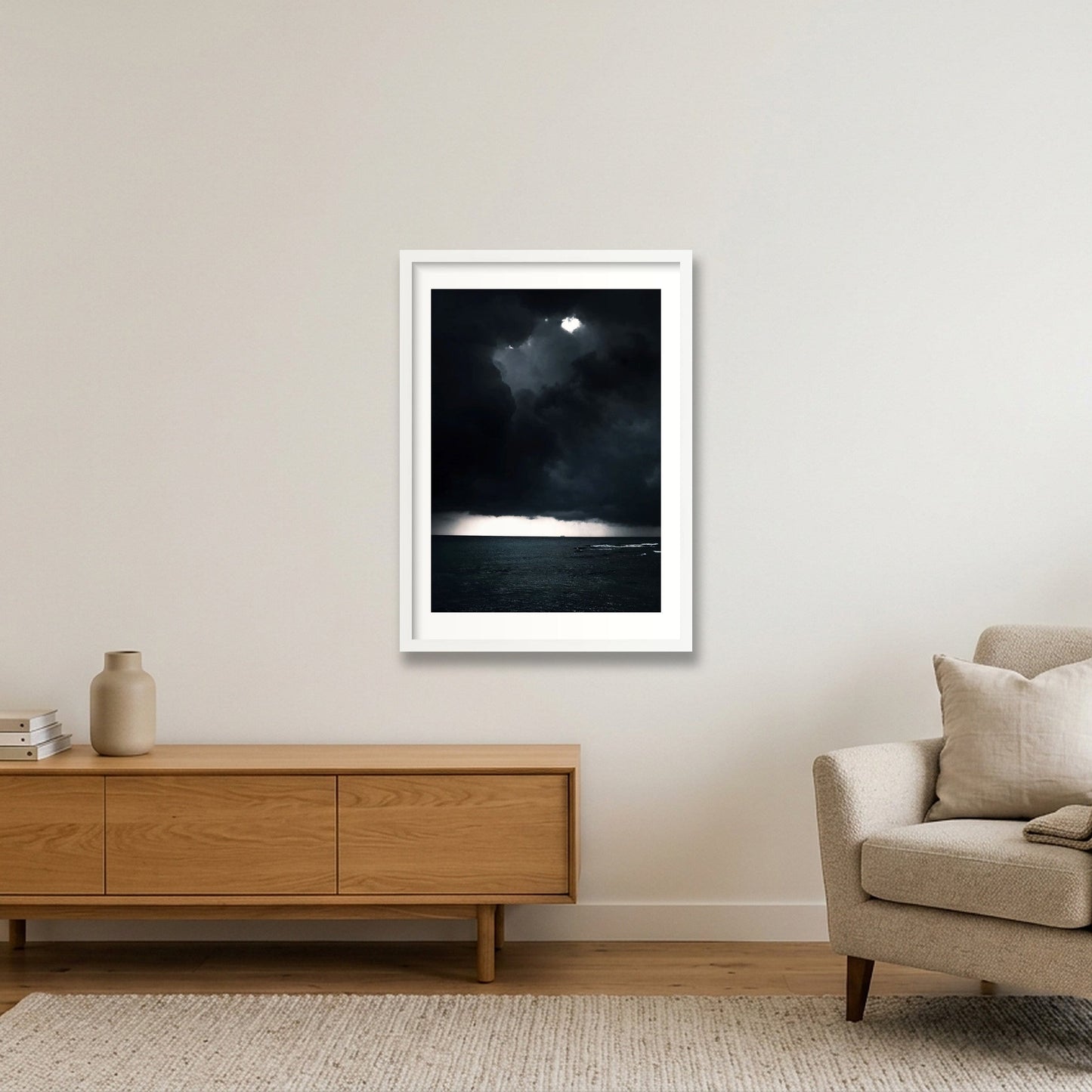 464 — 42×59cm, 17×23" White Frame