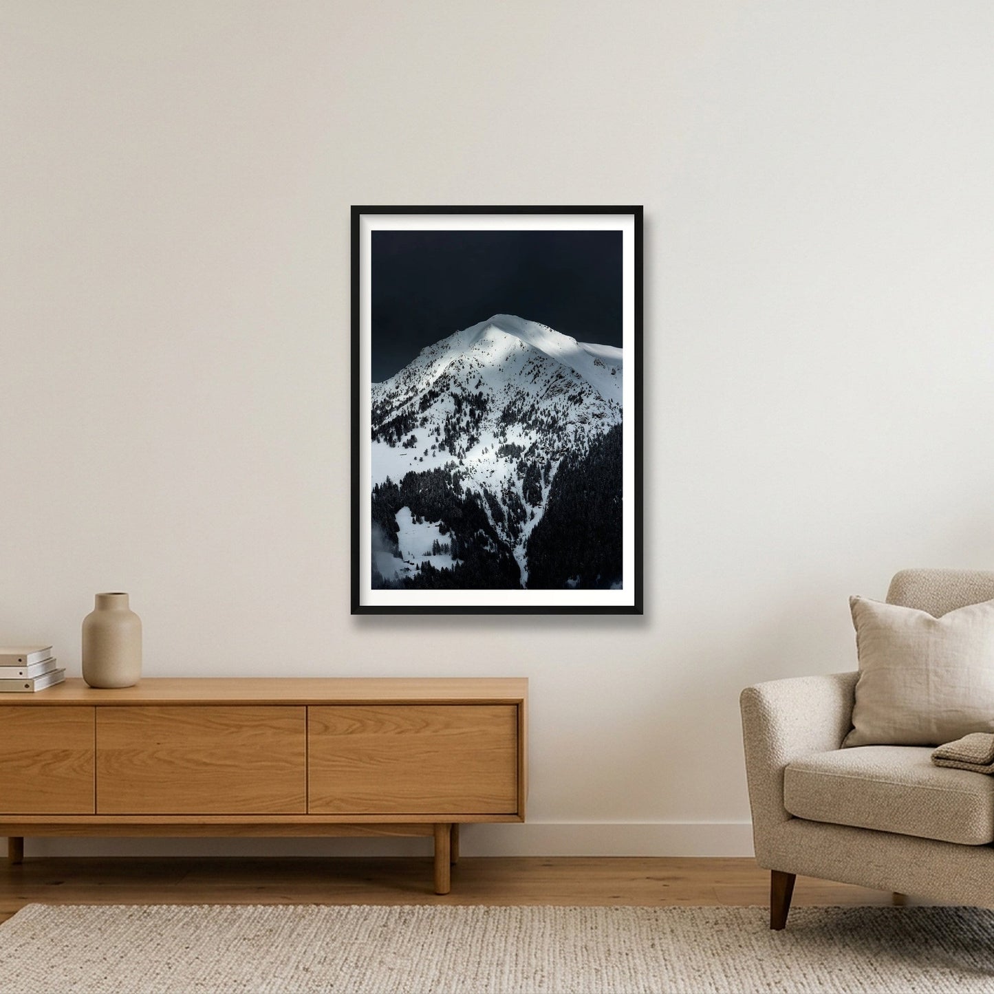 52 — 59×84cm, 23×33" Black Frame