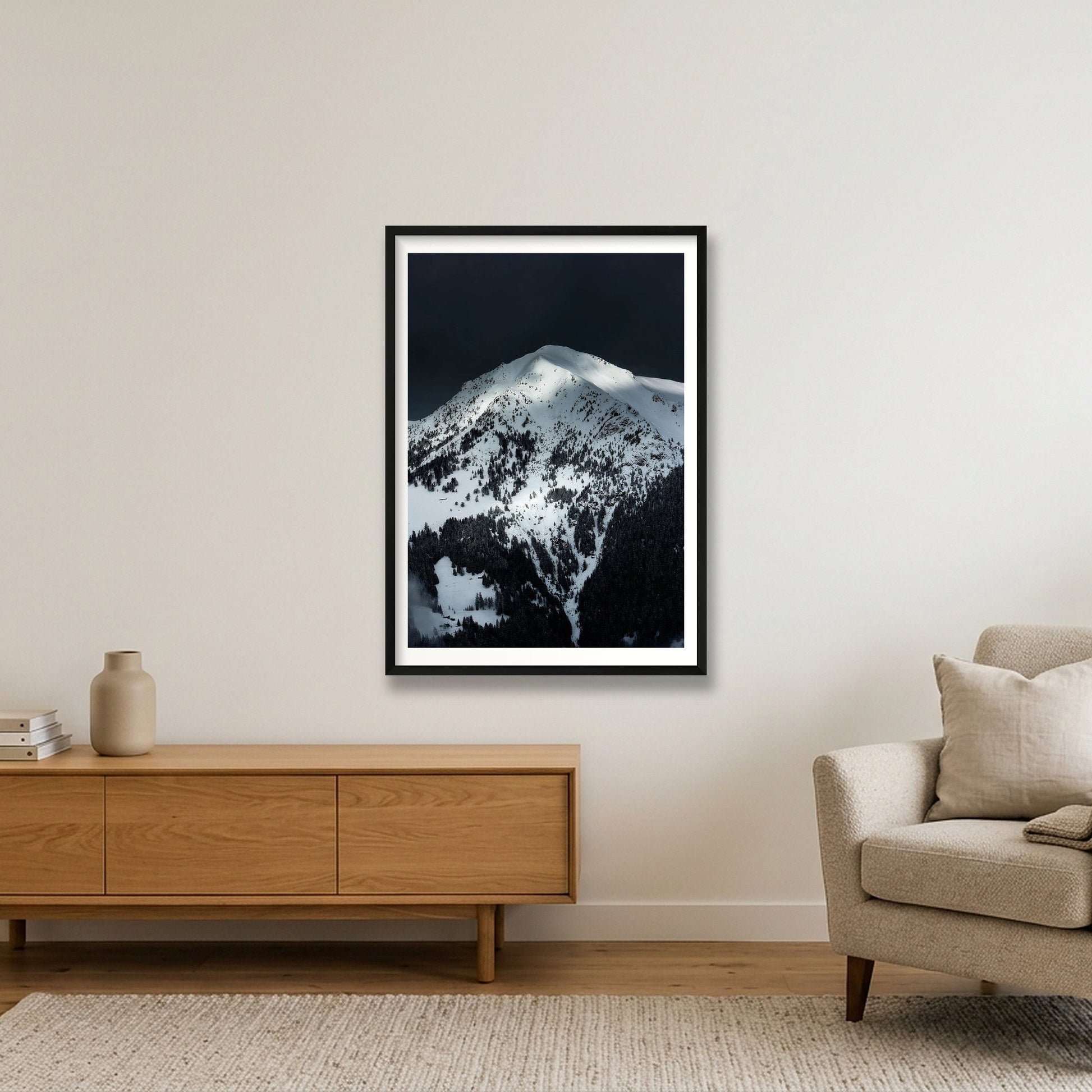 52 — 59×84cm, 23×33" Black Frame