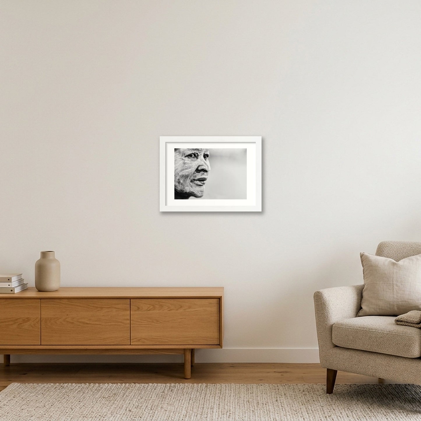 1863 — A4 (30×21cm, 12×8") White Frame