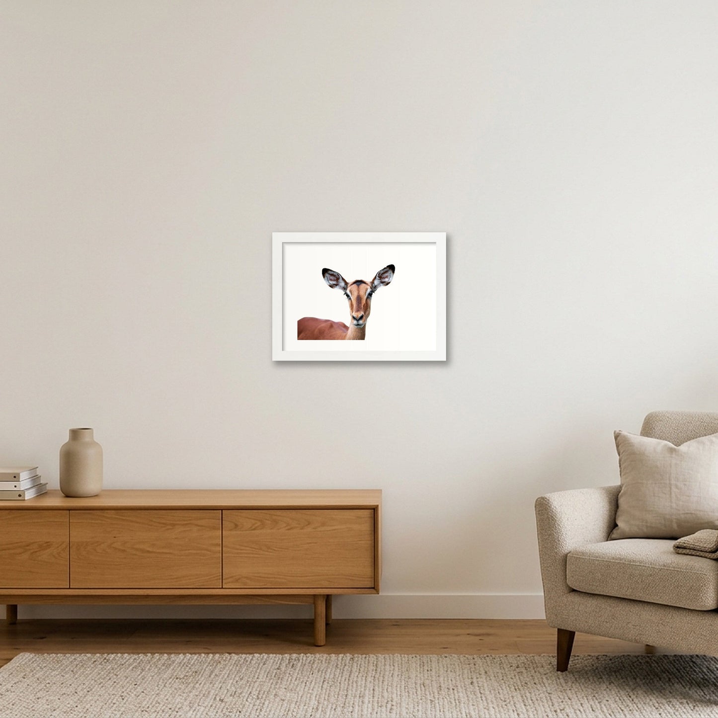 5 — A4 (30×21cm, 12×8") White Frame