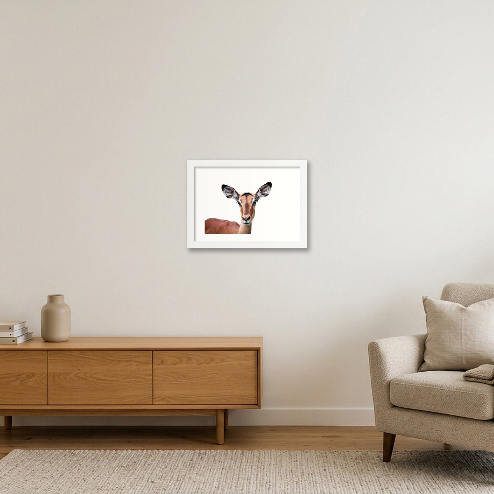 5 — A4 (30×21cm, 12×8") White Frame