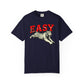 Easy Tiger Shirt Vintage Animal Graphic Tee For Tiger Lover Gift Relaxed Streetwear Top Wild Cat Apparel Casual Weekend Outfit Gift Idea