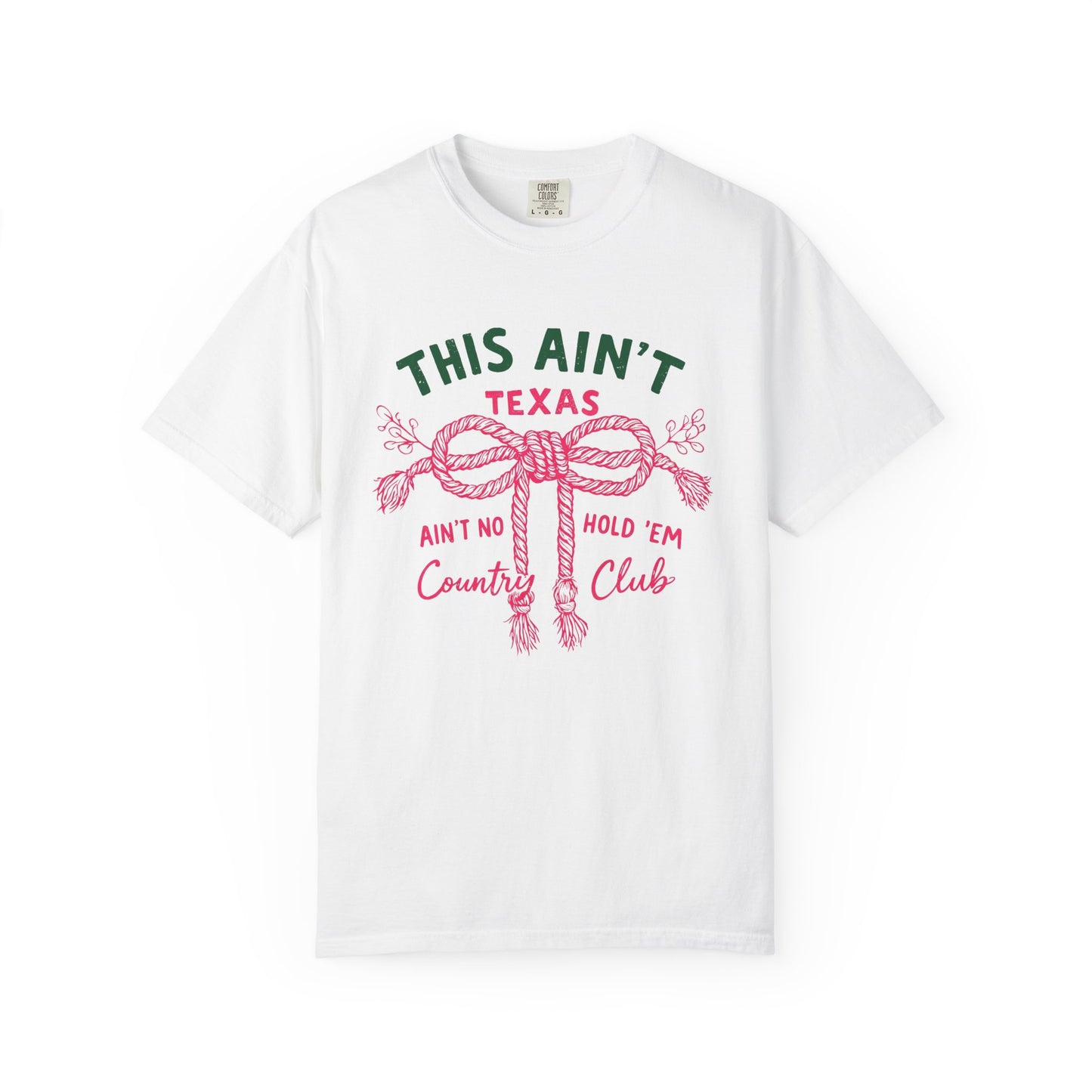Summer Western T Shirt Gift For Her This Aint Texas Country Club Tee Rodeo Rope Graphic Vacation Outfit Festival Cowgirl Birthday Gift Shirt