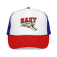 Easy Tiger Trucker Hat For Men White Animal Cap Gift For  Mom Tiger Lover Retro Sport Hat Casual Summer Outfit Cap for Sister