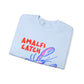 Amalfi Coast Sweatshirt Italy Inspired Top Seafood Graphic Pullover Gift For Italy Lover Mediterranean Vacation Crewneck Italian Souvenir
