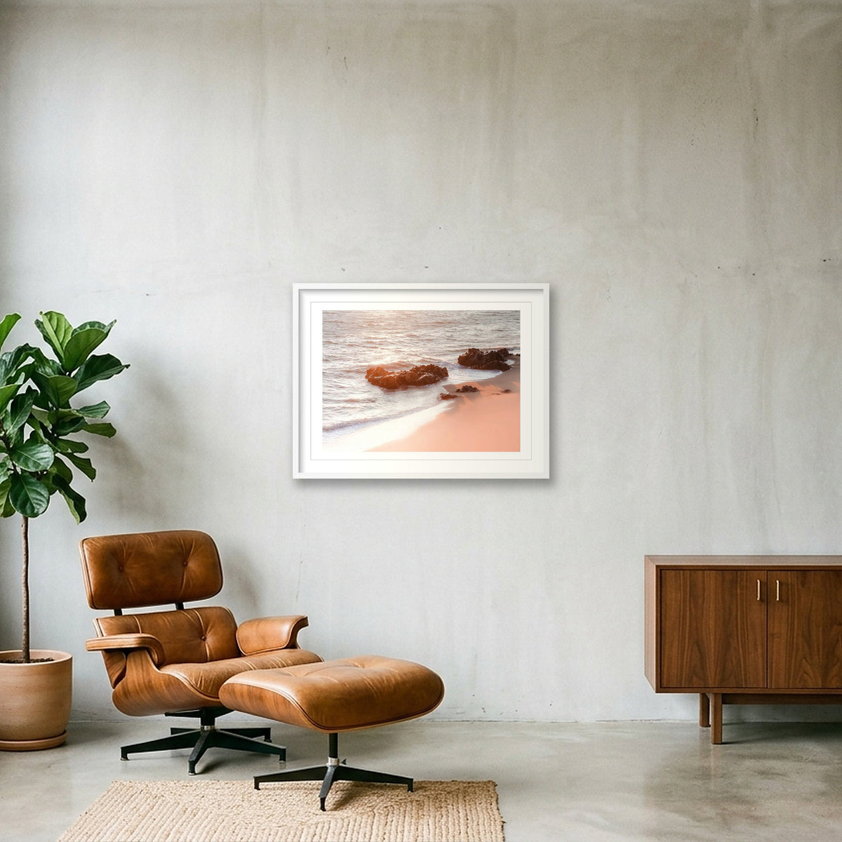 1162 — 80×60cm, 31×24" White Frame