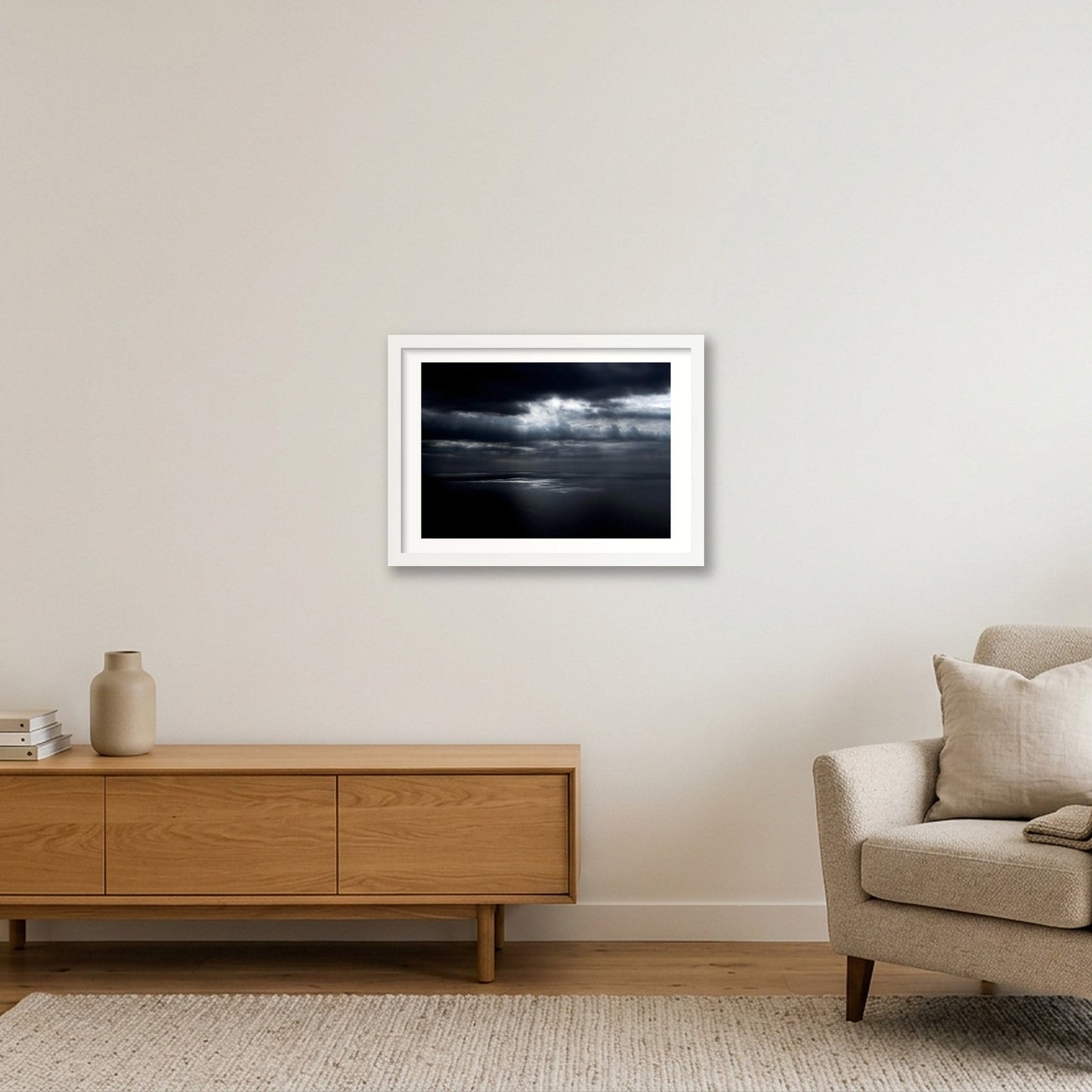 488 — A3 (42×30cm, 17×12") White Frame