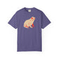 Colorful Frog Unisex T-shirt For Him Tee Japanese Frog Playful Top Casual Wear, Animal Lover Gift, Nature Inspired Apparel, Eco-Friendly