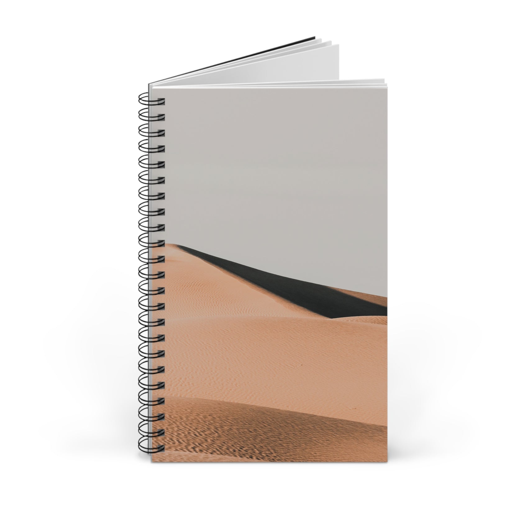 Desert Dunes Journal Minimalist Travel Lined Notebook Neutral Landscape Stationery Adventure Writing Book Gift For Nature Lover Wanderer