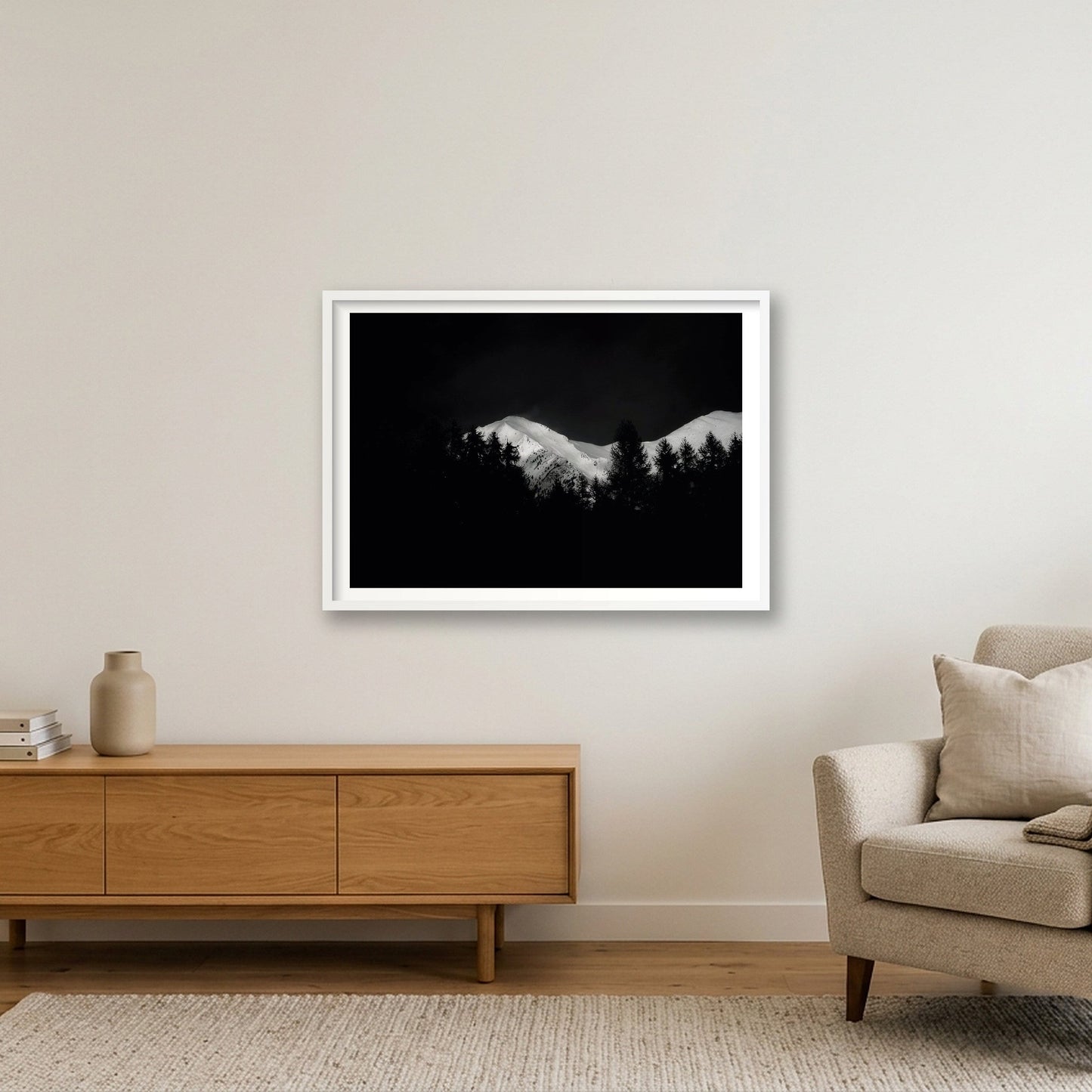 403 — 84×59cm, 33×23" White Frame