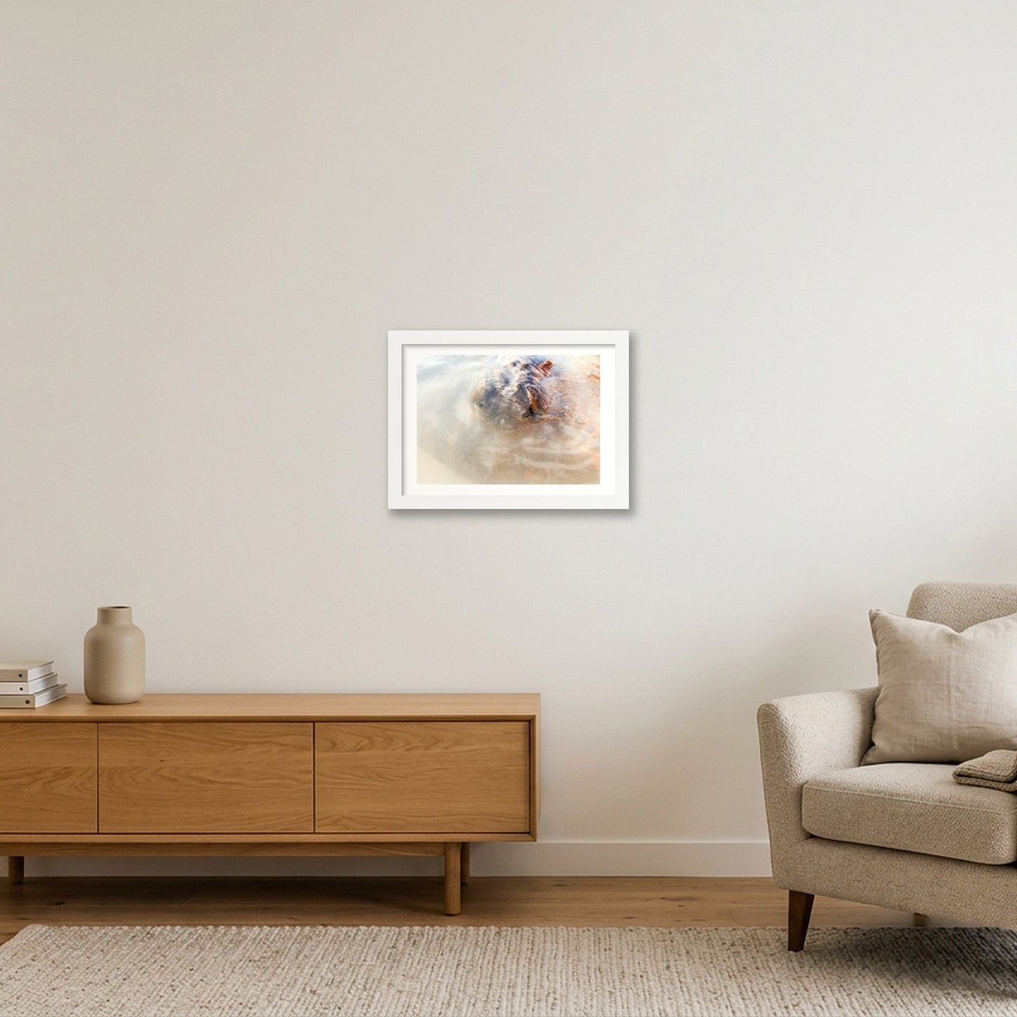 461 — A4 (30×21cm, 12×8") White Frame