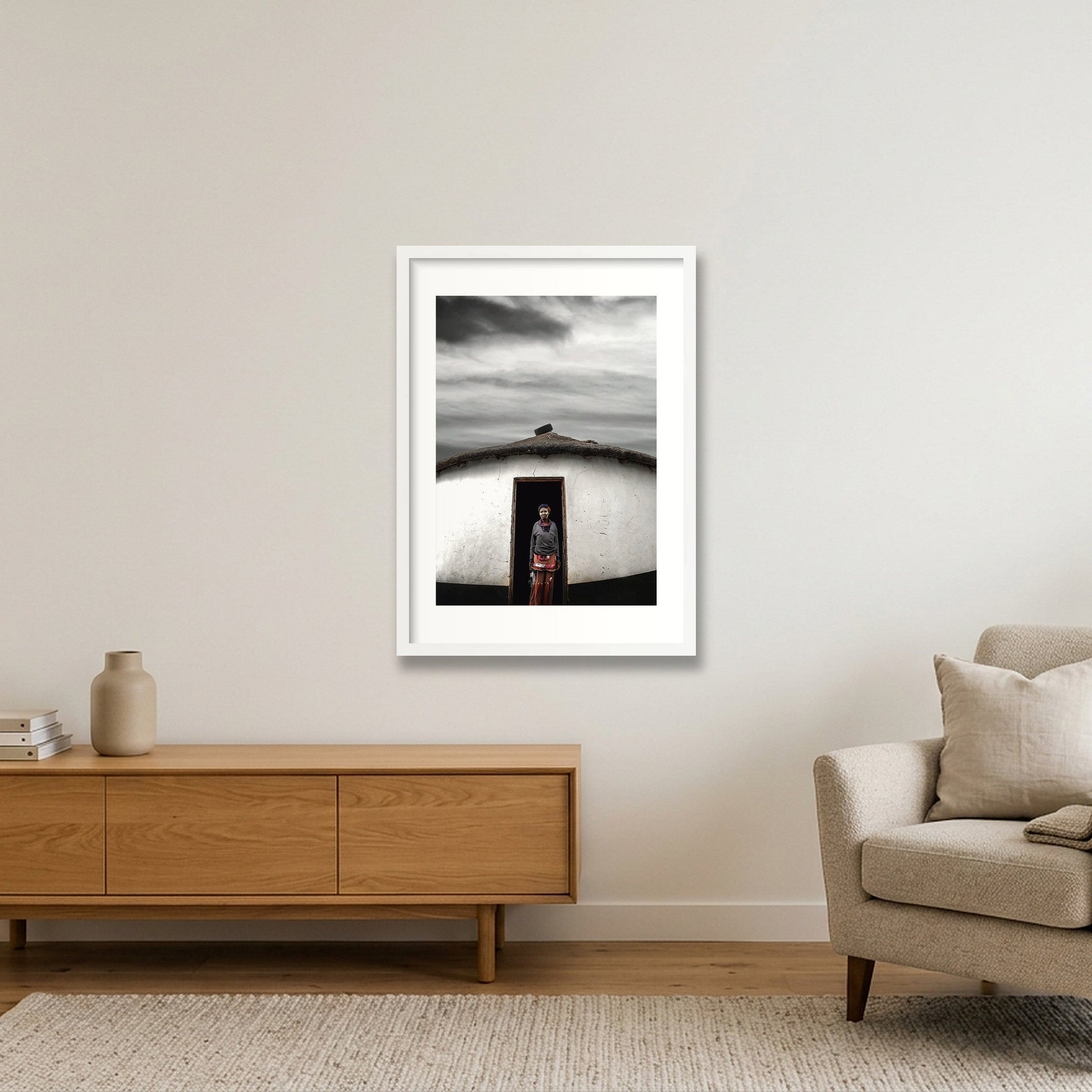 27 — 42×59cm, 17×23" White Frame