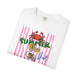 Seafood T Shirt For Beach Lover Summer Vacation Outfit Coastal Foodie Clothing Boardwalk Picnic Wear Birthday Gift For Girlfriend Weekend