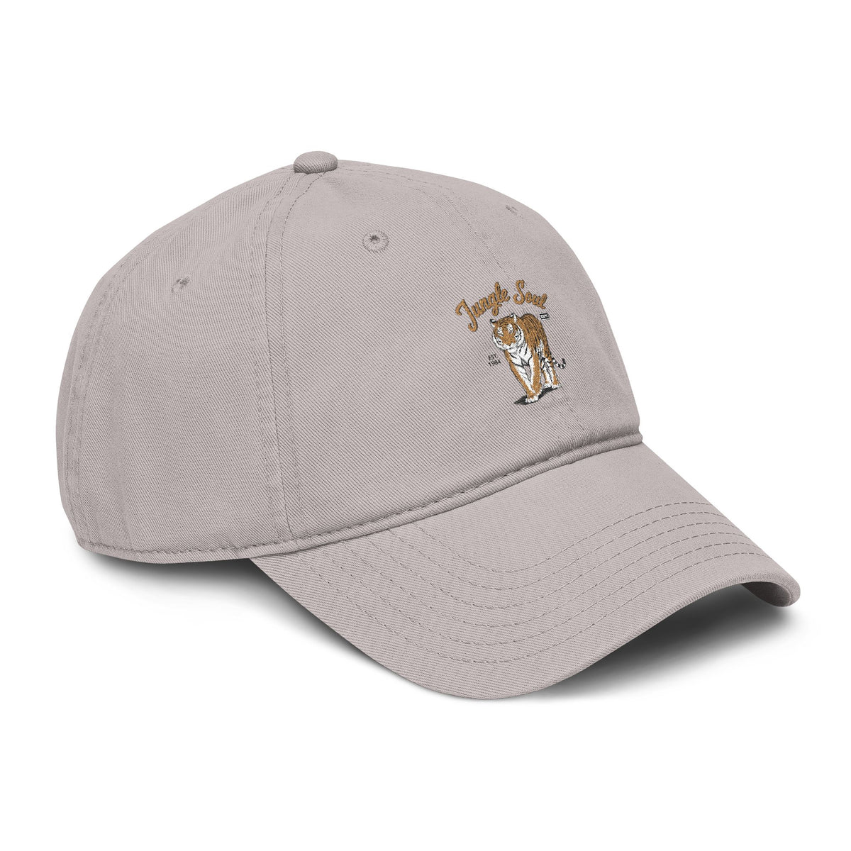 Tiger Baseball Cap For Summer Accessory Safari Style Cotton Dad Hat Jungle Inspired Animal Hat Neutral Streetwear Gift For Wildlife Lovers