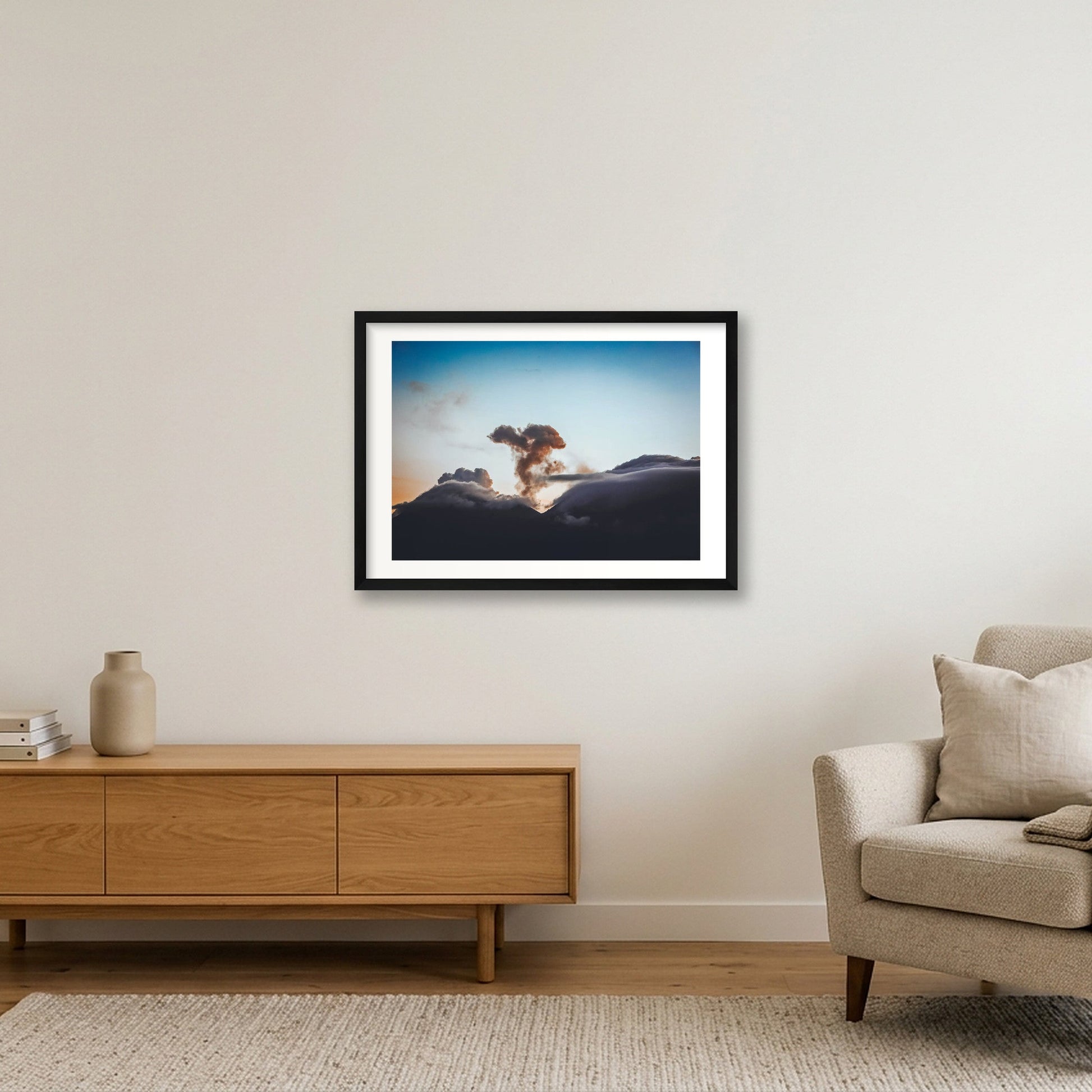 495 — 59×42cm, 23×17" Black Frame
