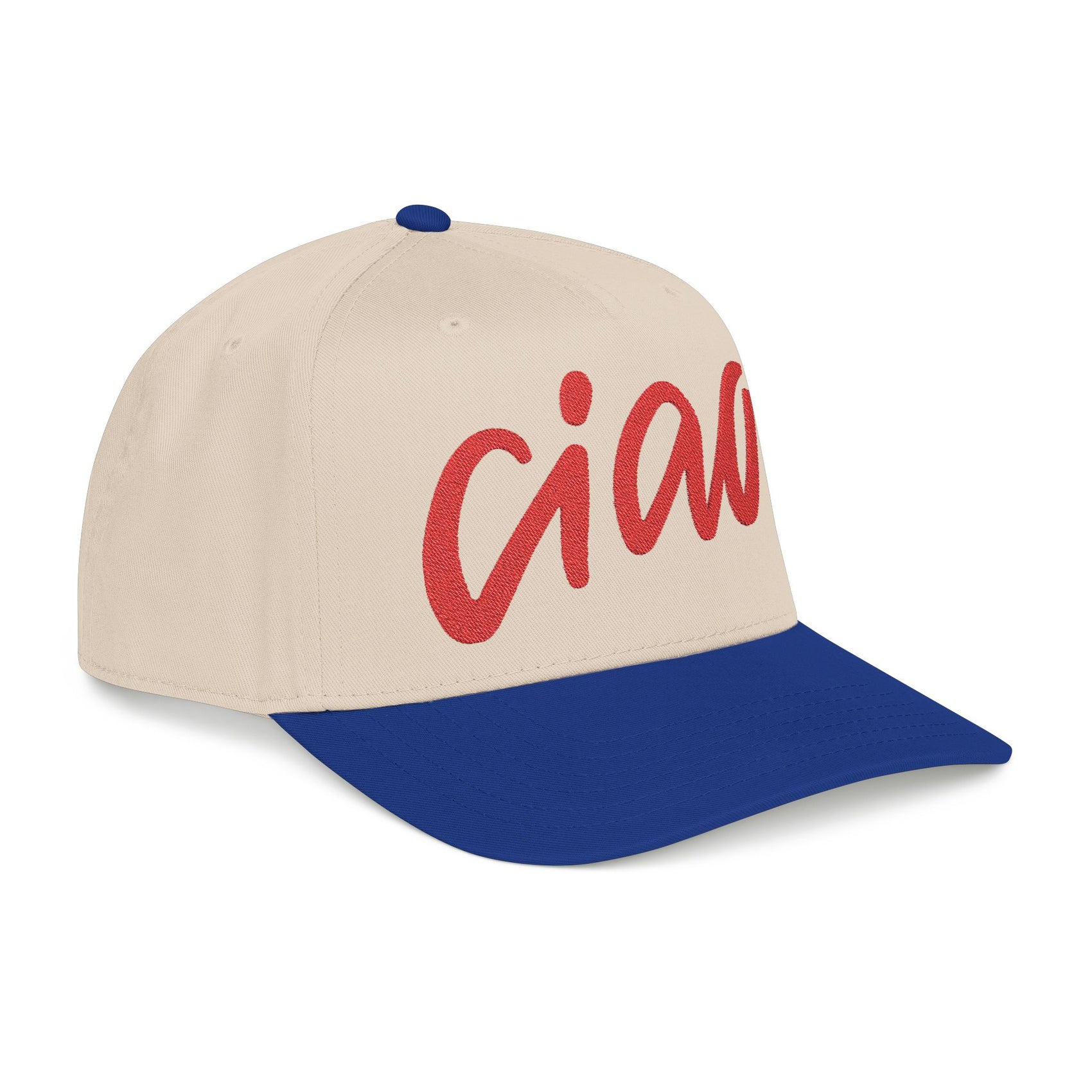 Ciao Embroidered Baseball Cap Gift For His Birthday Italian Aesthetic Hat Amalfi Coast Vacation Gift Cute Europe Travel Snapback Cap For Her