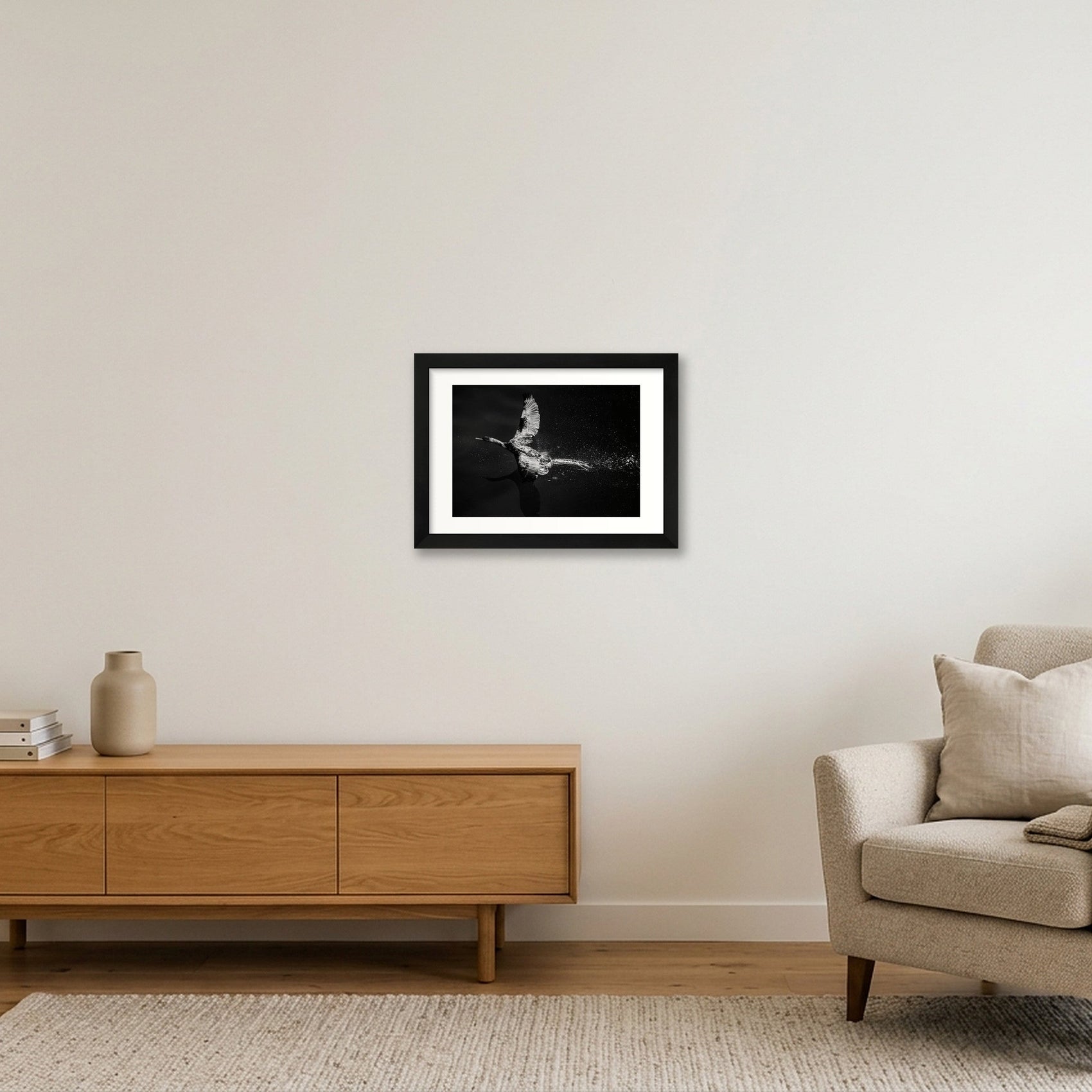 1866 — A4 (30×21cm, 12×8") Black Frame