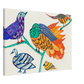 Colorful birds 1914 Atelier Martine Paul Poiret folk art canvas print #PD_303 - view 5