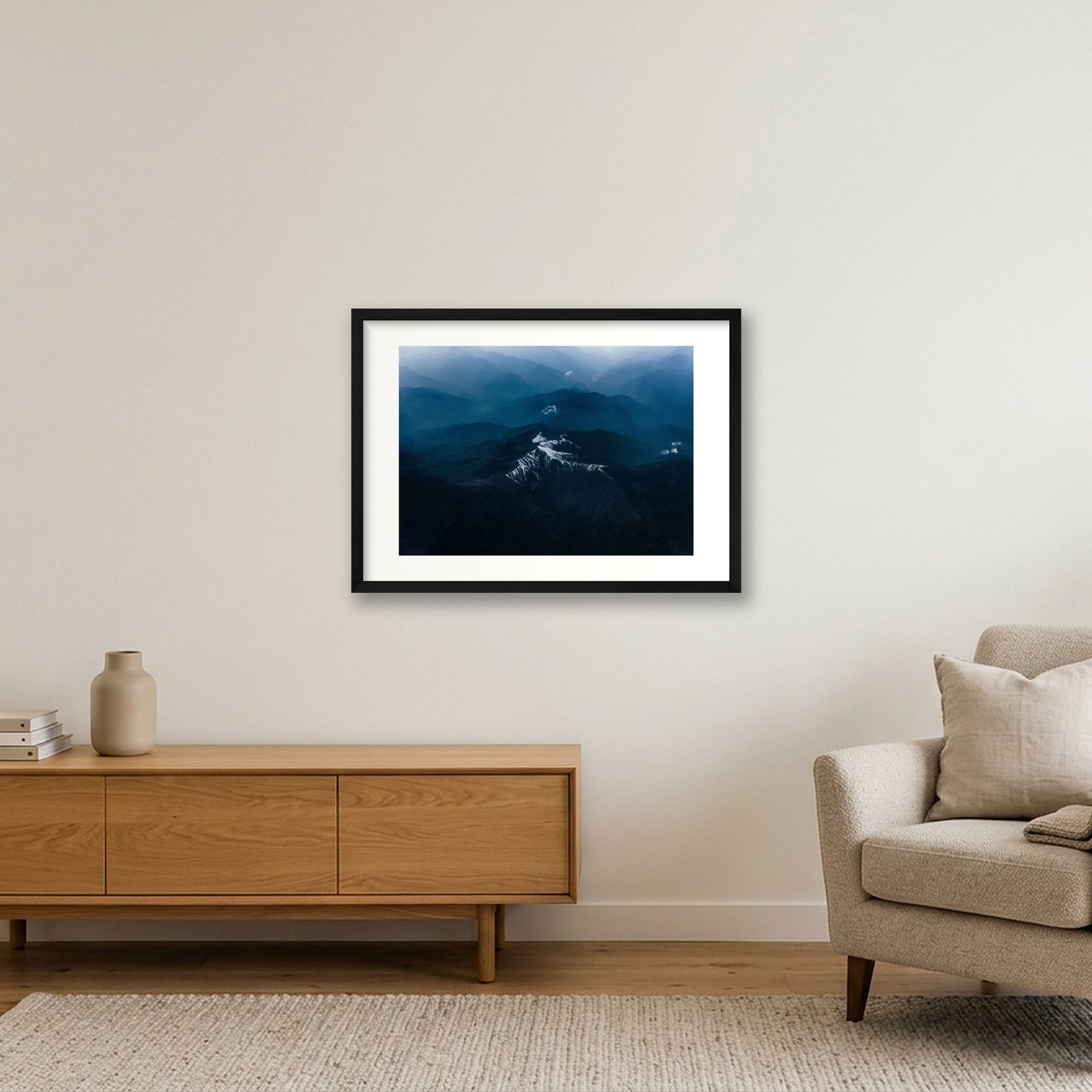 1884 — 59×42cm, 23×17" Black Frame