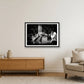 1862 — 84×59cm, 33×23" Black Frame