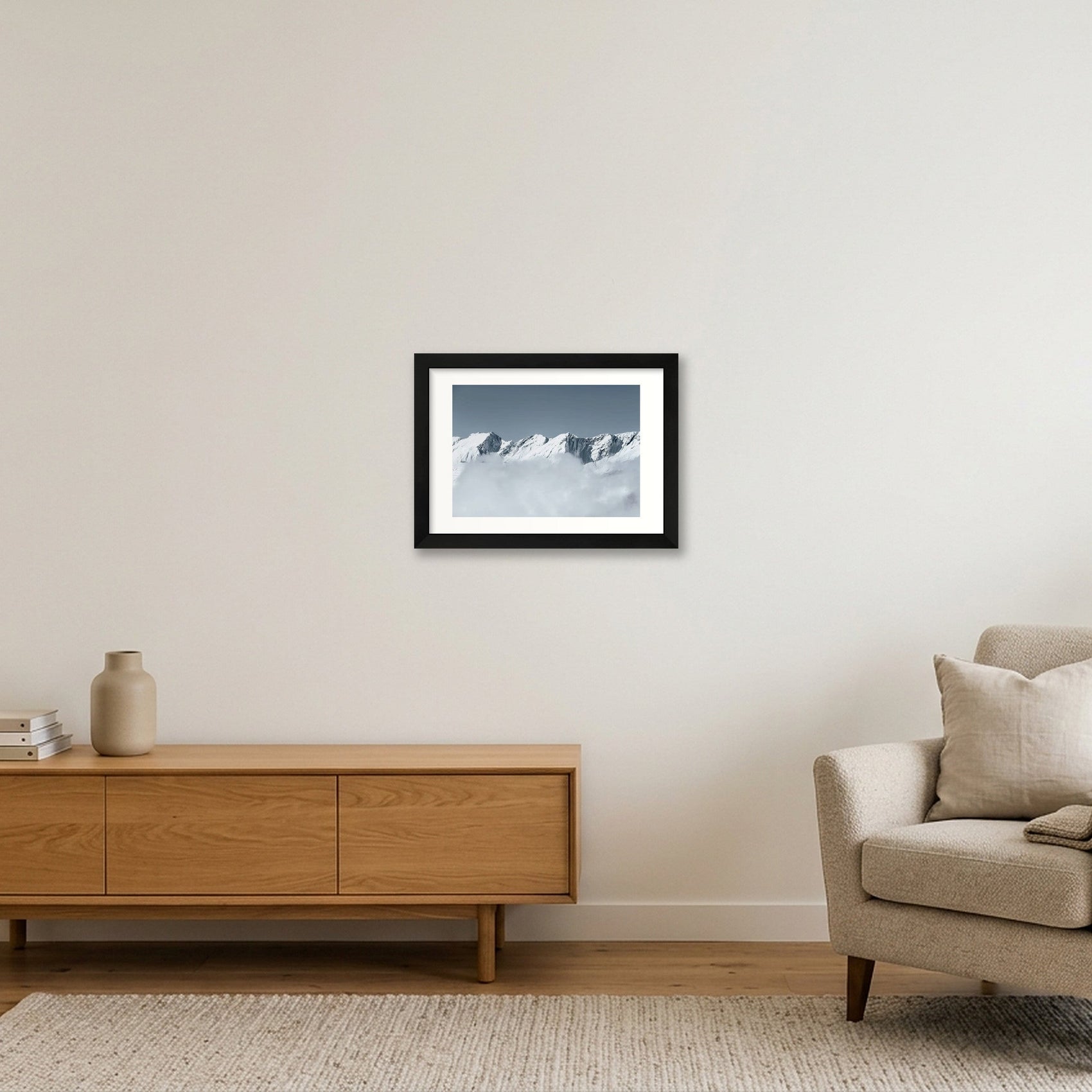 100 — A4 (30×21cm, 12×8") Black Frame