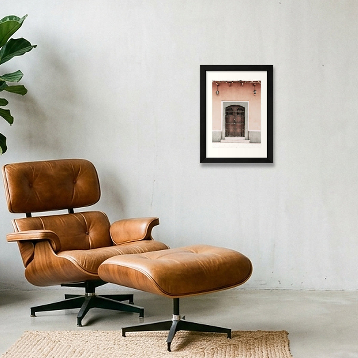 1445 — A4 (21×30cm, 8×12") Black Frame