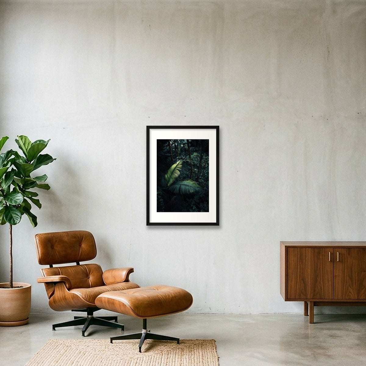 1218 — 42×59cm, 17×23" Black Frame